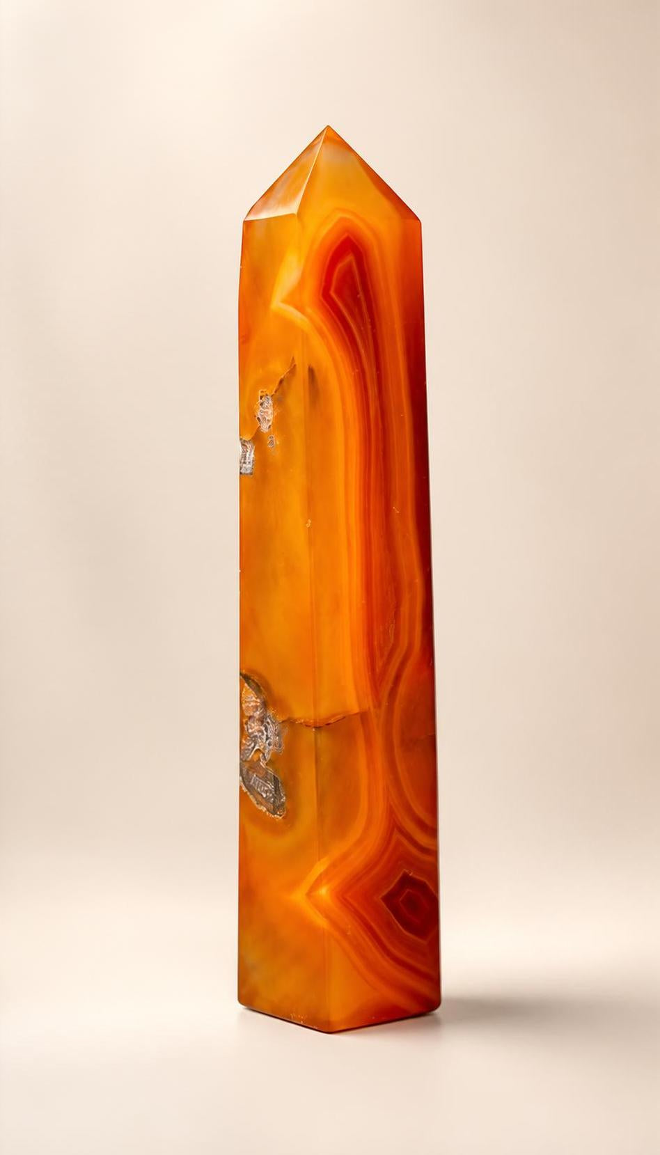 Carnelian – Banded Tower – 131g