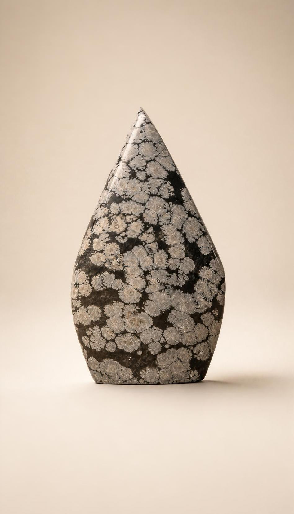 Snowflake Obsidian – Arrow Form – 70g