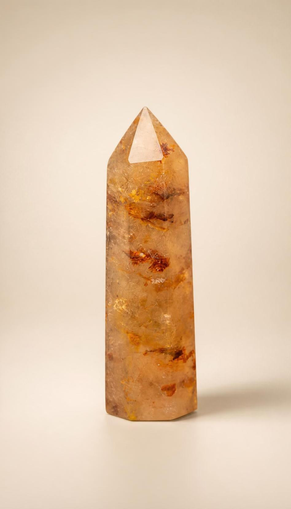 Fire Quartz – Tower – 84g