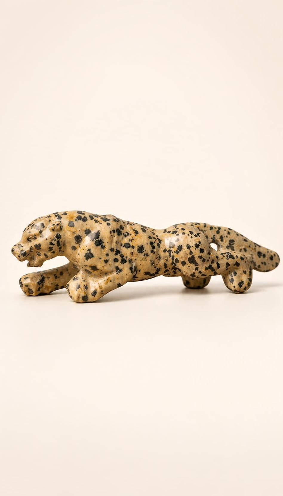 Dalmatian Stone Jaguar – Carving – 102g