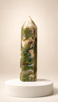 Moss Agate – Tower – 296g