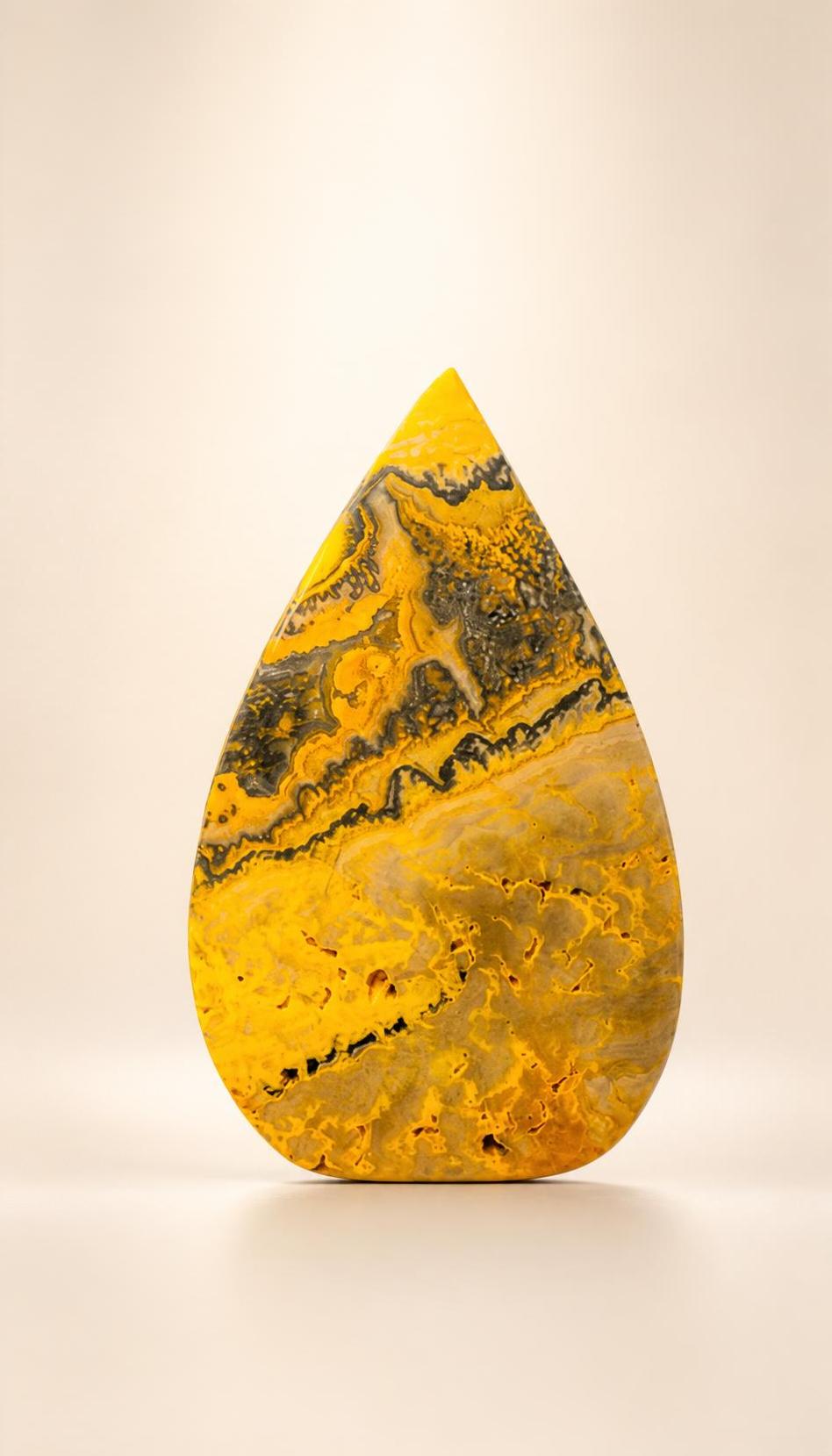 Bumblebee Jasper Arrow – Carving – 118g
