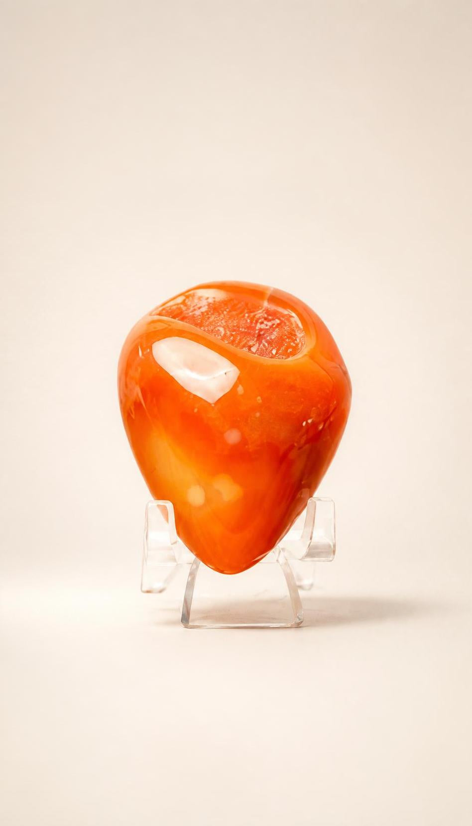 Carnelian Druzy Pockets – Raw Specimen – 52g