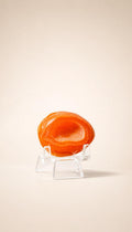 Carnelian Druzy Pockets – Raw Specimen – 33g