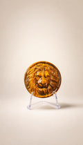 Tiger's Eye Lion Head – Carving – 45g