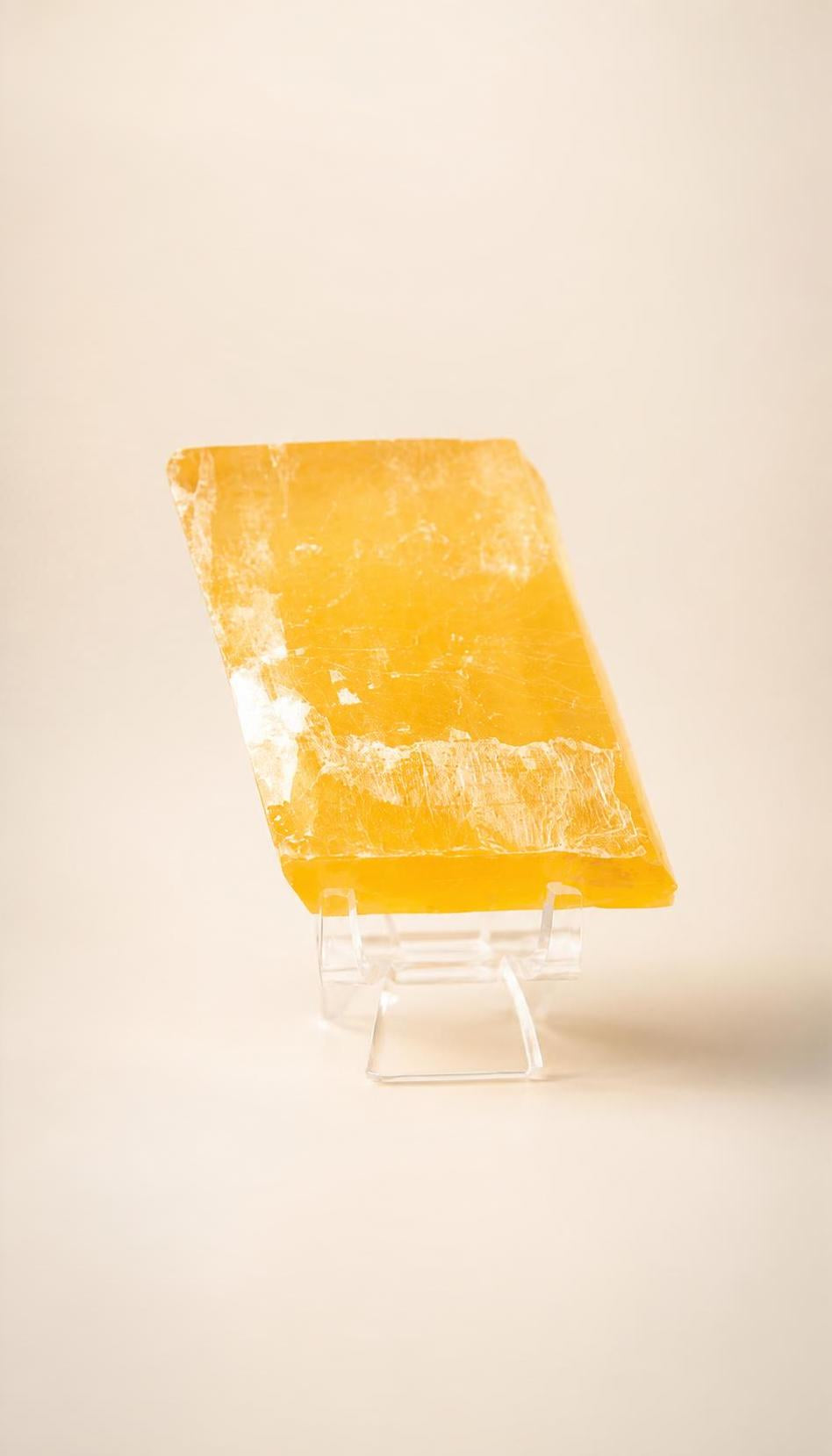 Honey Calcite – Cube – 126g