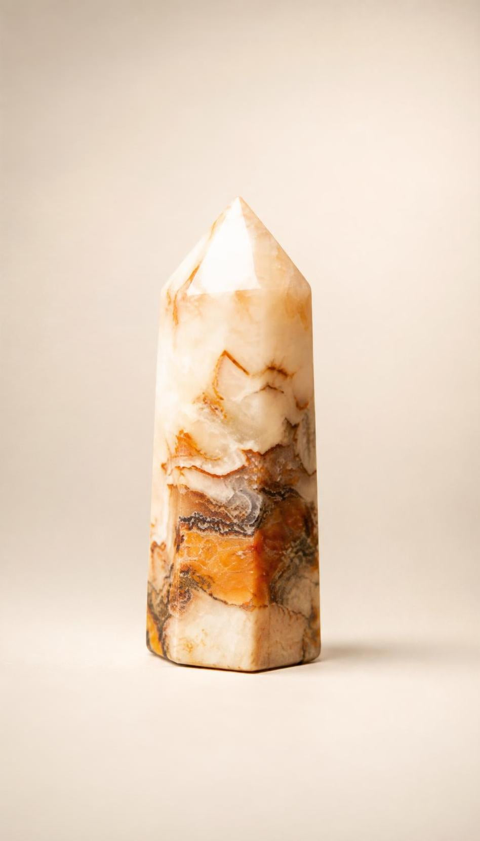 Banded Quartz – Polished Specimen – 50g