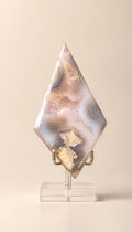 Druzy Amethyst Agate – Rhombus – 147g