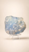 Bluegreen Fluorite with Calcite – Cluster – 442g