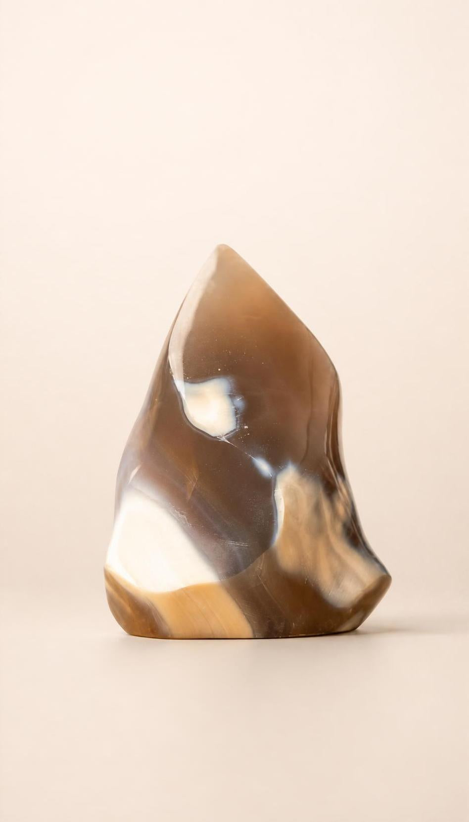 Orca Agate – Flame Carving – 301g