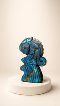 Labradorite – Chameleon Carving – 171g