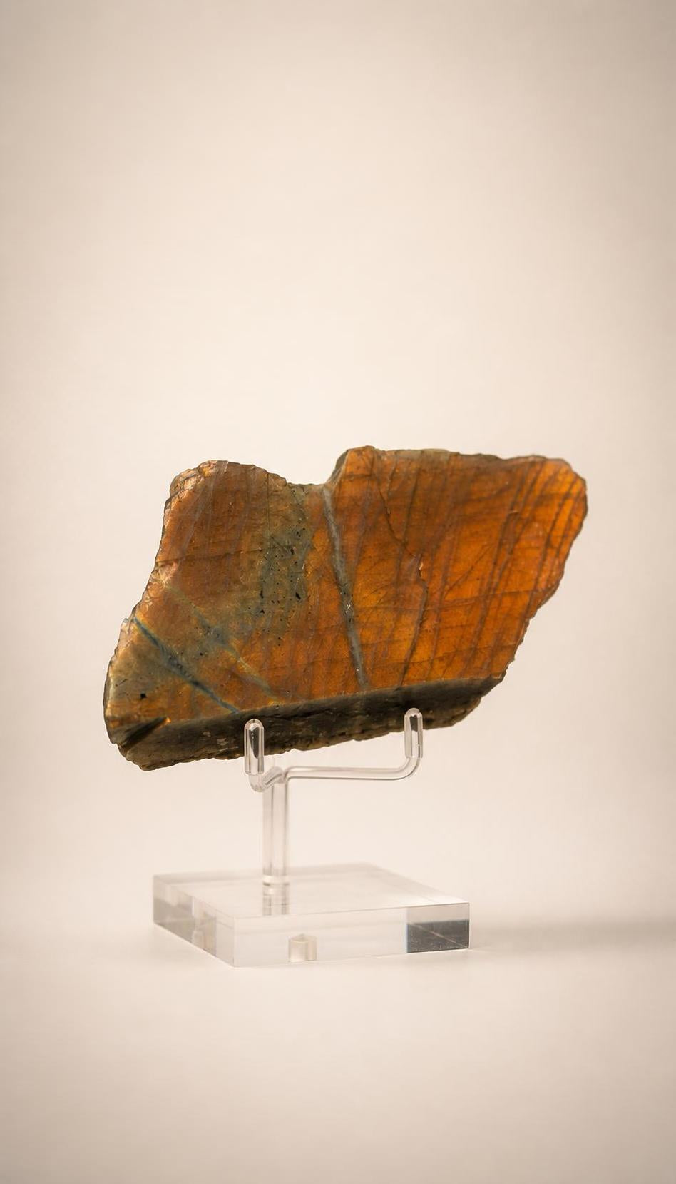 Labradorite – Raw-Sided Slab – 217g
