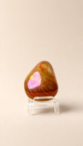 Silk Agate (Aura Coated) – Tumbled Specimen – 41g