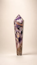 Chevron Amethyst – Carving – 132g
