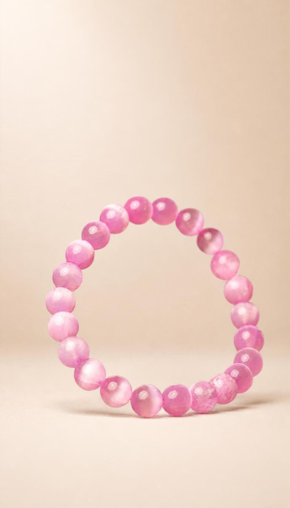 Purple Selenite – Bracelet – 17g