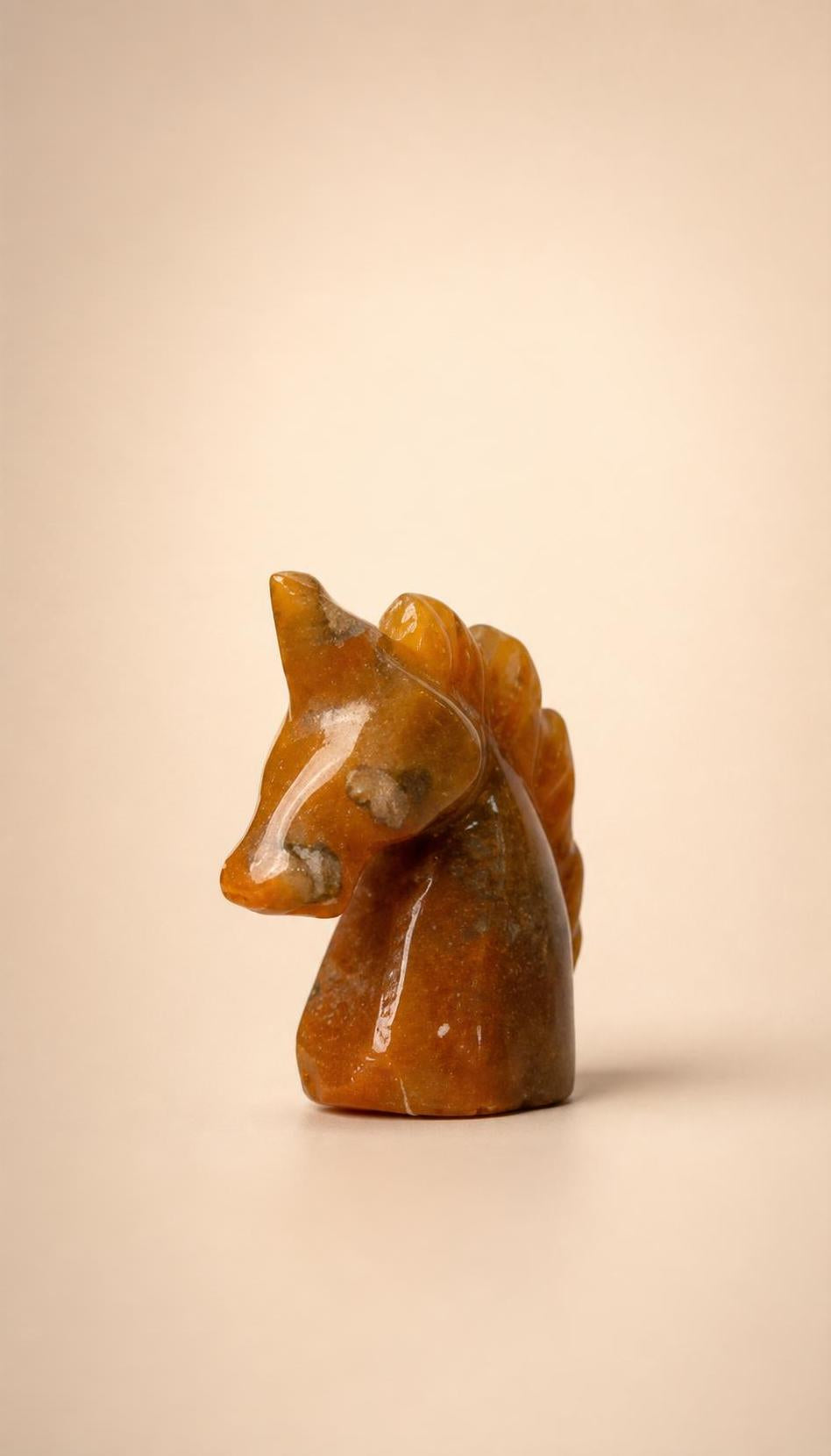 Ocean Jasper – Horse Head Carving – 5g