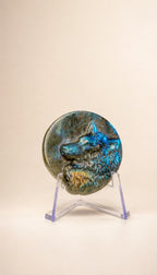 Labradorite Wolf's Head – 17g