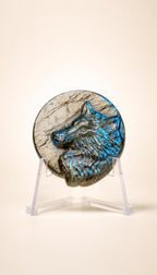 Labradorite Wolf's Head – 18g
