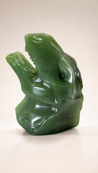 Green Aventurine T Rex Head - Carving - 358g