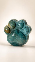 Moss Agate Paw - Carving - 76g