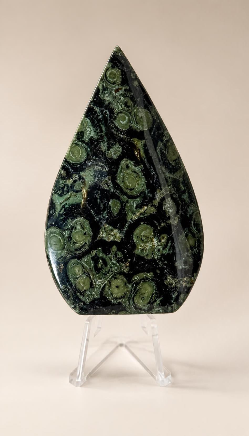 Kambaba "Crocodile" Jasper – Arrow Form – 108g