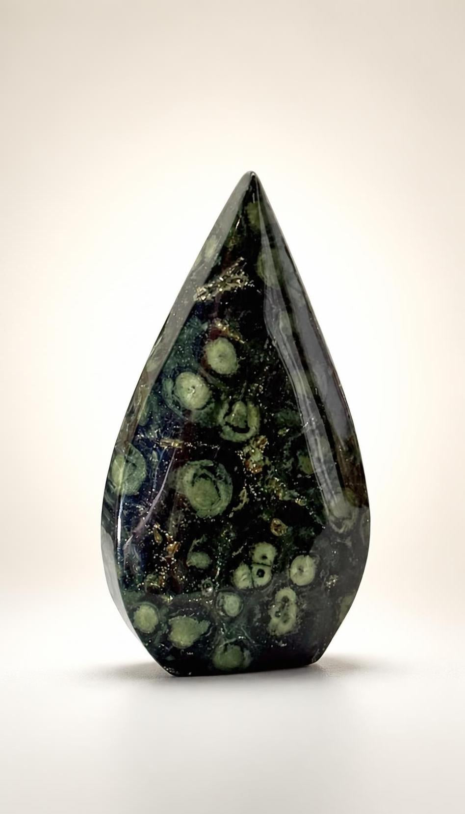 Kambaba "Crocodile" Jasper Arrow Forms - Arrow Form - 108g