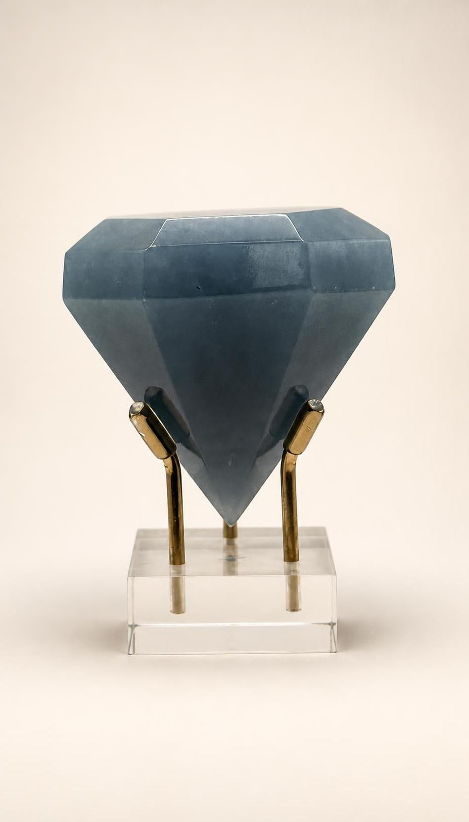 Blue Angelite – Diamond Form – 275g
