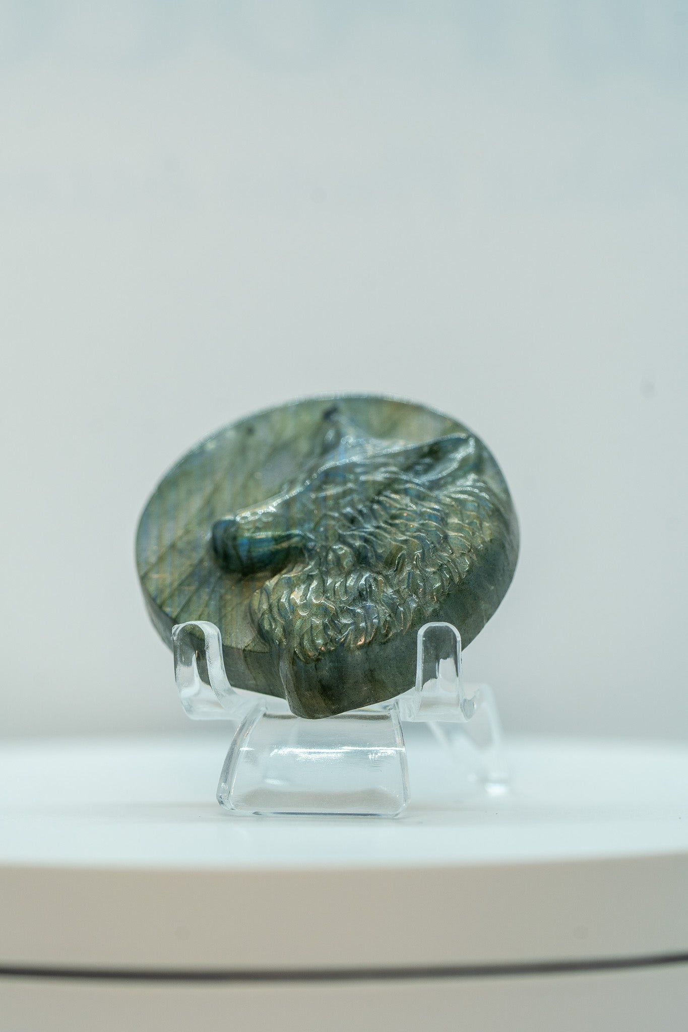 Labradorite Wolf's Head – 14g