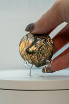 Labradorite Wolf's Head – 14g