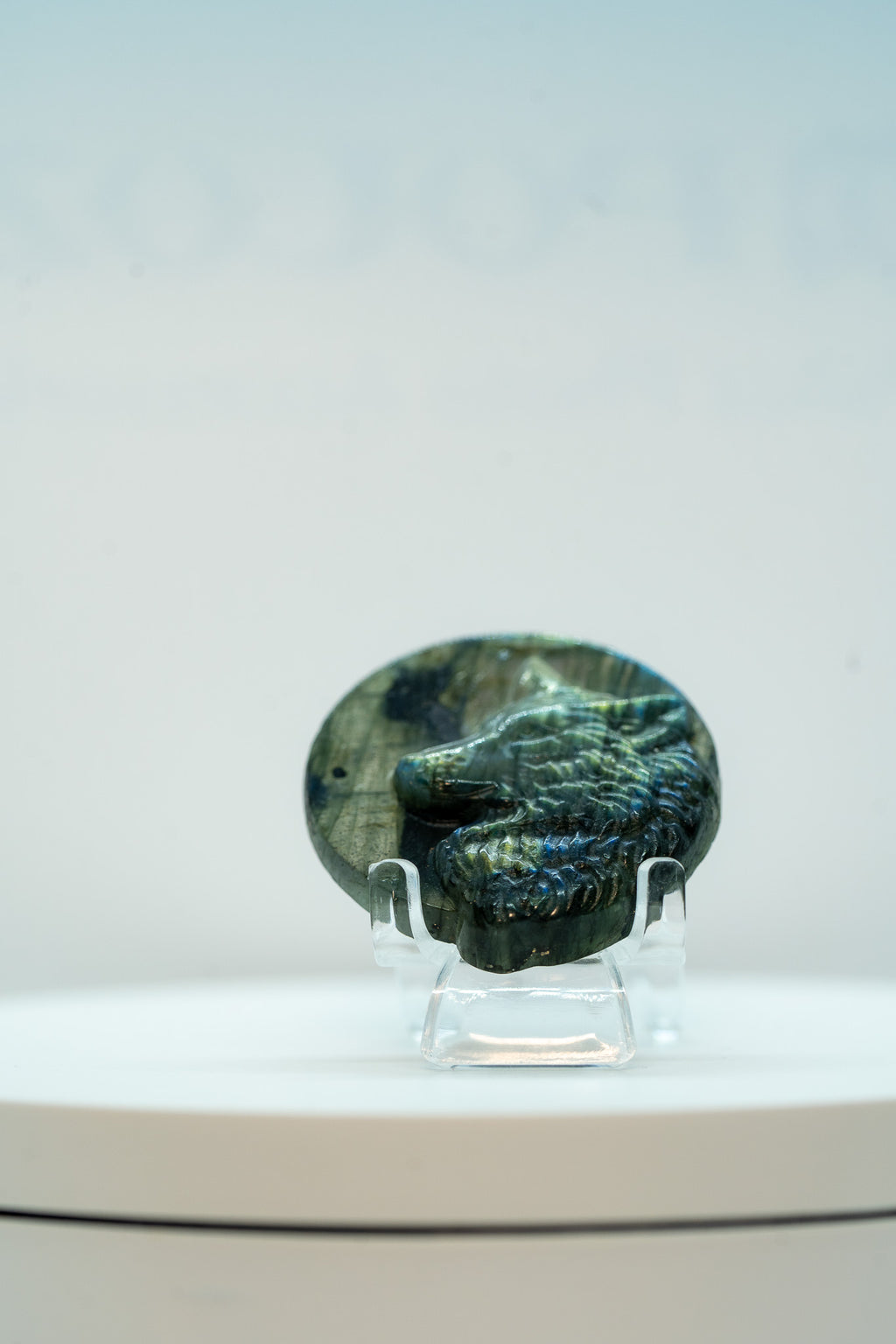 Labradorite Wolf's Head – 13g