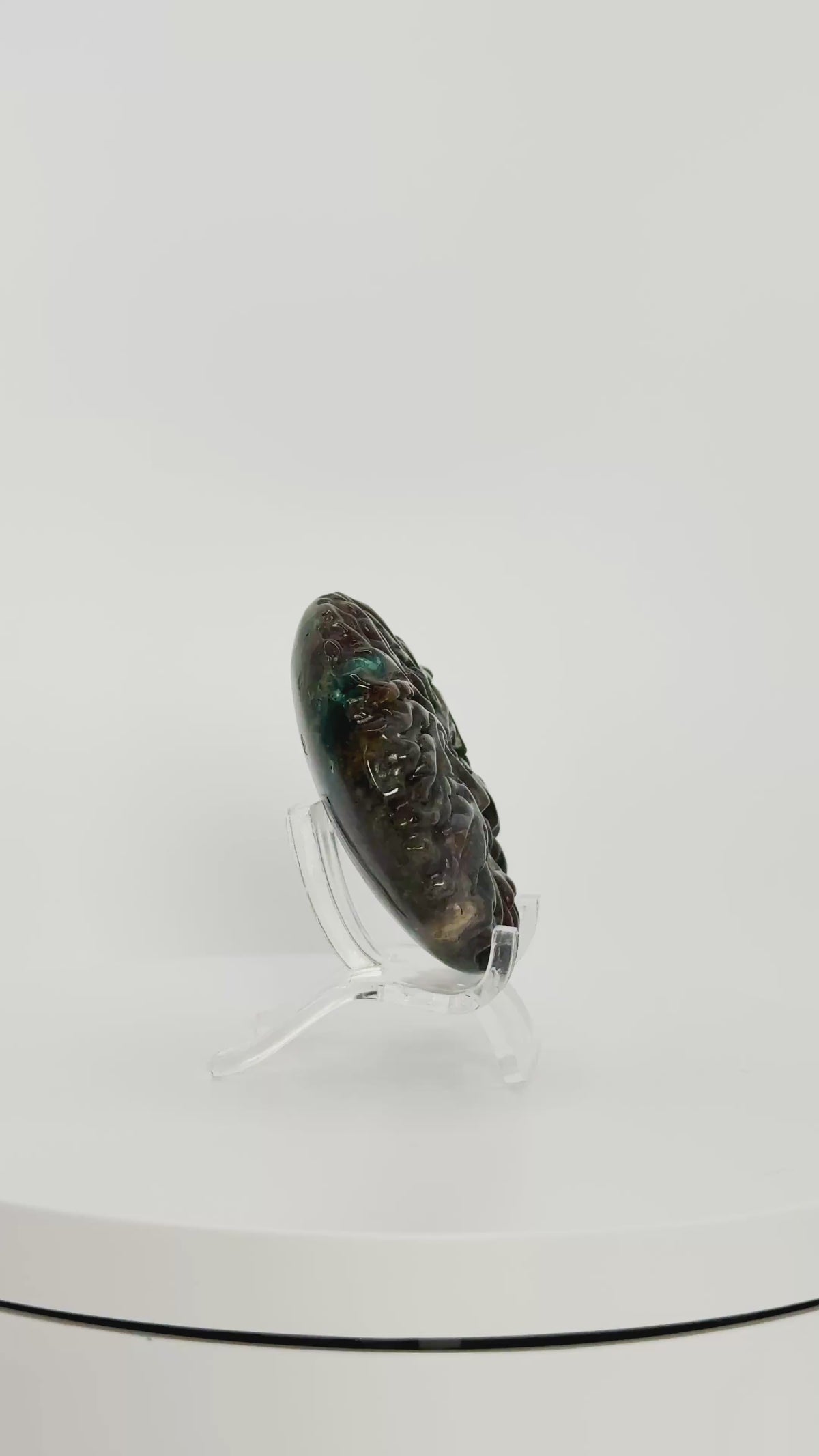 Ocean Jasper Tree Beard – Carving – 61g