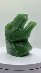 Green Aventurine T Rex Head - Carving - 358g