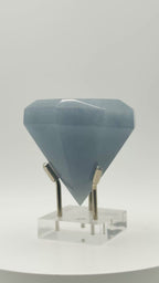 Blue Angelite – Diamond Form – 275g